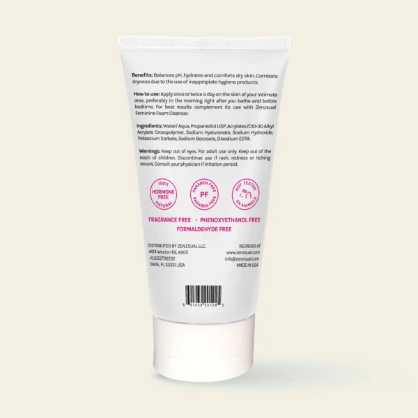ZENZSUAL - Femenine Mosturizing Gel - Image 2