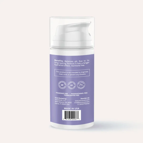 ZENZSUAL - Long-Lasting Intimate Moisturizing Gel with hyaluronic acid - Image 3