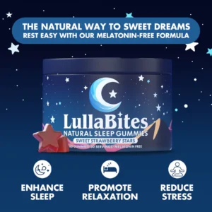 Alternative view of LullaBites Sleep Gummies